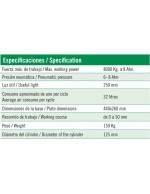 PRENSA OLEONEUMÁTICA DE 8T