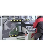 TRONZADORA DE DOBLE CABEZAL PARA CORTE ALUMINIO / PVC DUO-450