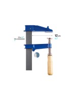 Mod. FM SARGENTO APRIETE Alcance 12 cm. Llanta 35x8mm
