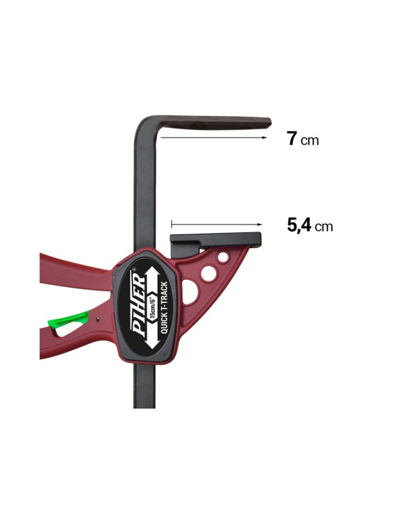 Mini Quick-T-track SARGENTO APRIETE