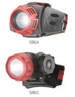 LINTERNA DE CASCO LED mods. 586A y 586C