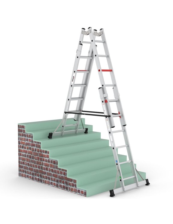ESCALERA DE ALUMINIO - ITEEM PRO... ESCALERA DE ALUMINIO - ITEEM PRO...