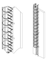 ESCALERA VERTICAL DE PARED DE HASTA 10M