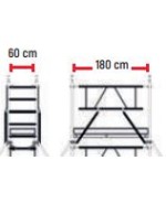 ANDAMIO DE ALUMINIO - ALTEZZA TOP S180