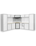 MUEBLES MODULARES PARA EL TALLER - FERVI A007F