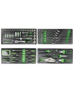 CAJA METALICA CON HERRAMIENTAS 143 PIEZAS