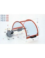 PANTALLA PROTECTORA PARA TORNO CON MICROINTERRUPTOR