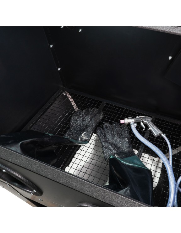 MÁQUINA CHORREADORA DE ARENA 220L