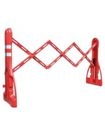 BARRERA EXTENSIBLE DE PLÁSTICO PORTÁTIL EXTENSO - 2400MM
