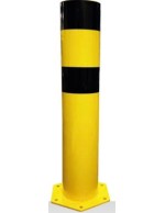 POSTE DE PROTECCIÓN AMARILLO Y NEGRO POT273NJ Ø273-1200MM