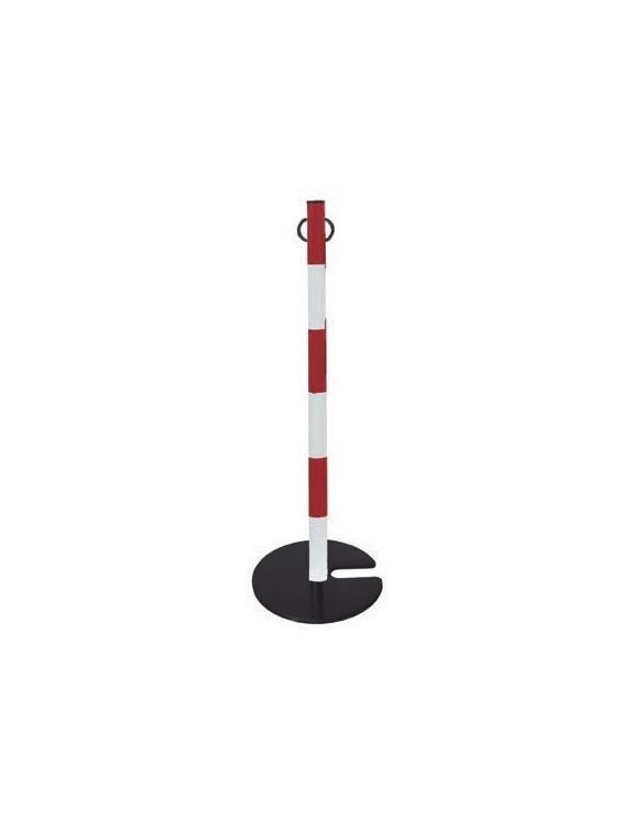 POSTE DE ACERO BEKO100RB - ROJO/BLANCO