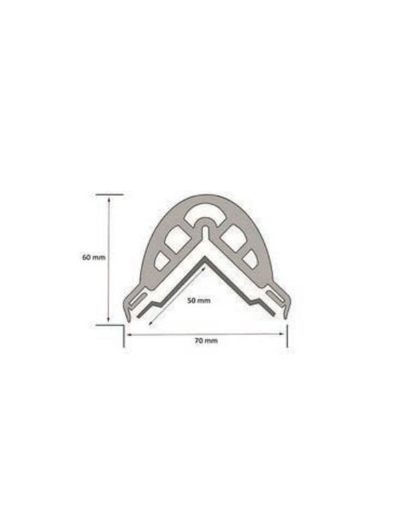 PROTECTOR DE GOMA CON PERFIL DE...