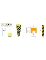 PROTECTOR DE GOMA ESPUMA PARA RACK PUX401 - 1000x180x160