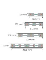 TOPE PROTECCION CAUCHO + FIJACION ASFALTO