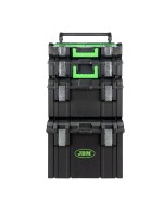 CARRO MODULAR CON 4 CAJAS APILABLES