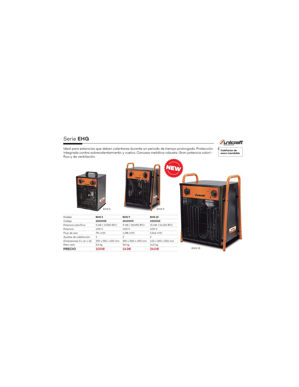 Calefactor Disc Calefactores de aire profesionales | dimmtex.com