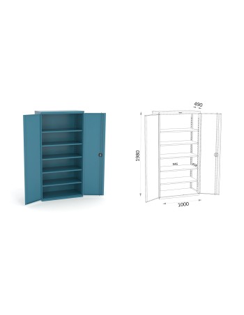 ARMARIO 2 PUERTAS - 159 2