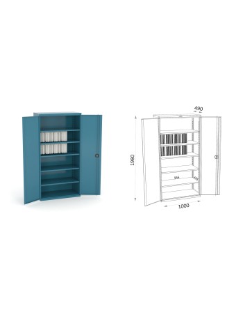 ARMARIO 2 PUERTAS - 159 4