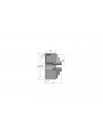 PLATO DE 3 GARRAS 160 MM
