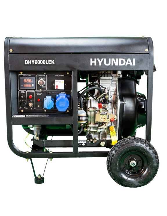 GENERADOR DIESEL SERIE PRO DHY6000LEK