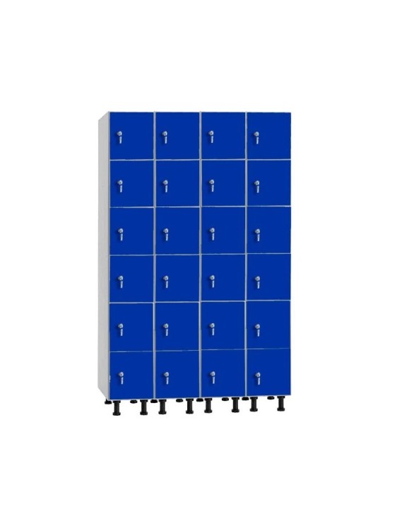 TAQUILLAS MELAMINA 6 PUERTAS 4 CUERPOS