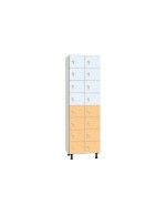 TAQUILLAS MELAMINA 8 PUERTAS 2 CUERPOS