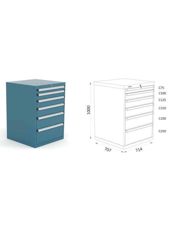 ARMARIO CON CAJONES 6