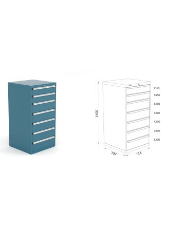 ARMARIO CON CAJONES 7