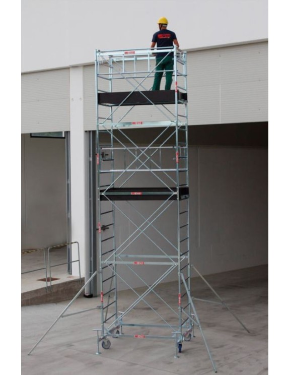 ANDAMIO CON PLATAFORMA 100x200