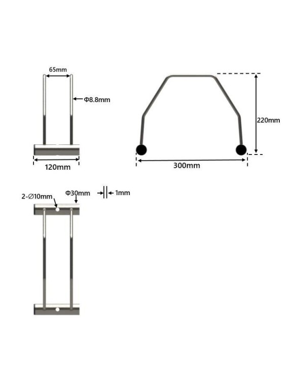 SOPORTO PARA BICICLETAS VELO101