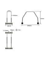 SOPORTO PARA BICICLETAS VELO101