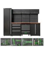 MUEBLE MODULAR PARA TALLER + HERRAMIENTAS PARA CARRO DE HERRAMIENTAS