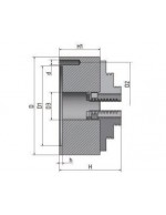 PLATO DE 3 GARRAS 160 MM
