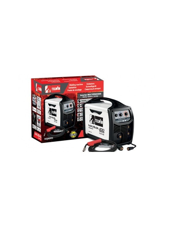 SOLDADORA INVERTER MÁXIMA 200 SYNERGIC