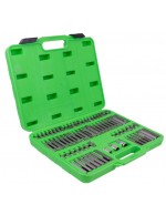 ESTUCHE DE PUNTAS 75 PIEZAS PARA TORNILLOS RIBE, XZN, TORX HEXAGONAL INV.