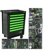 CARRO DE HERRAMIENTAS ESPECIAL KIT DE CALADO 7 CAJONES