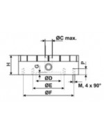 PLATOS MAGNÉTICOS POLO RADIAL