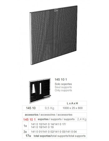 PACK ACCESORIOS TABLERO...