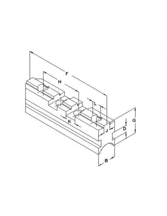 GARRA SUPERIOR DURA PARA PLATOS...