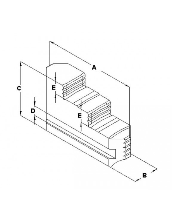 GARRA SUPERIOR DURA PARA PLATOS...