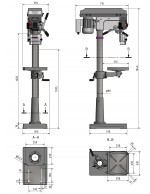 TALADRO D 23PRO - 230V 1HP