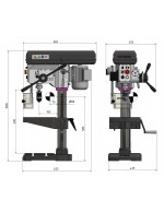 TALADRO CON AVANCE AUTOMÁTICO DH 28FT - 400V