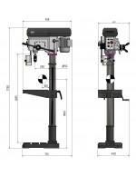 TALADRO CON AVANCE AUTOMÁTICO DH 28FS - 400V