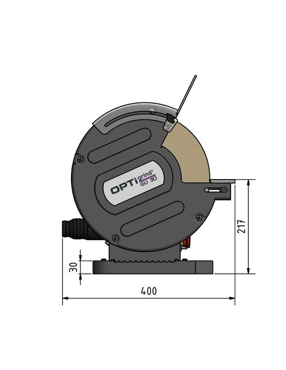 ESMERILADORA DE DISCO GU30 - 3HP