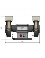 ESMERILADORA DE DISCO GU30 - 3HP